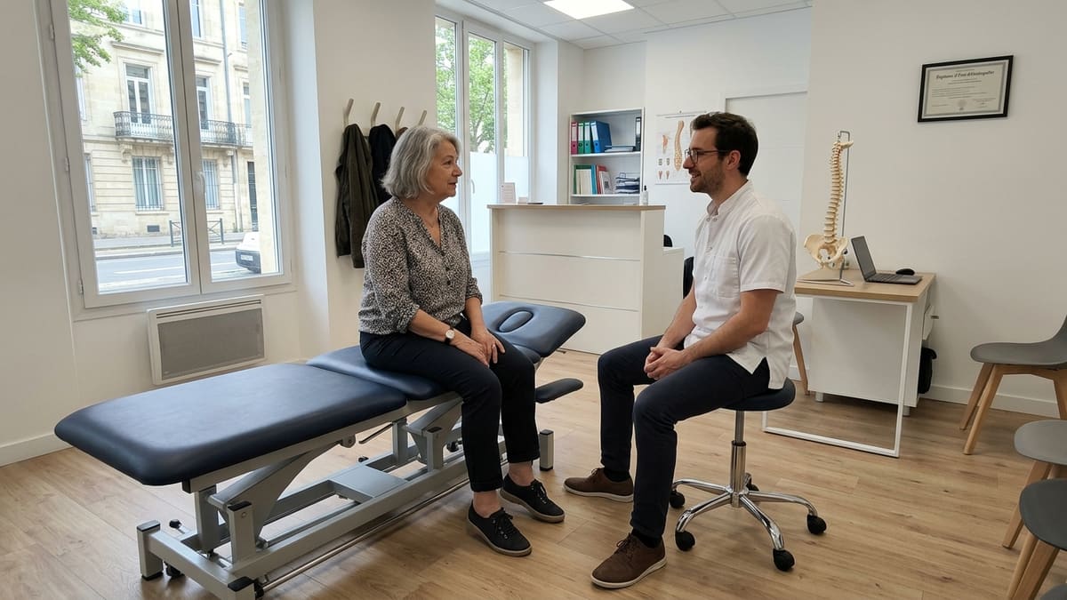 Consultation ostéopathique à Bordeaux pour soulager des douleurs dorsales